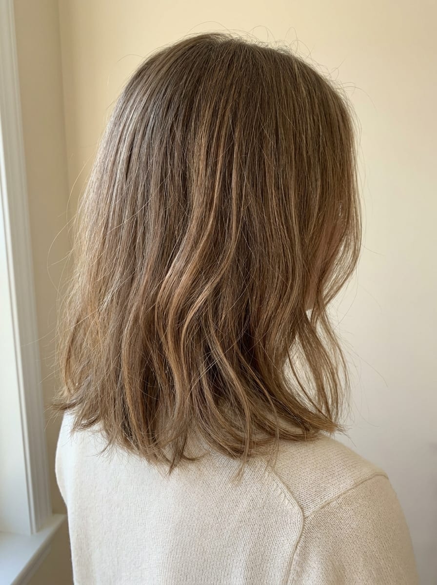 Karamell Highlights für feines Haar - Karamell Haare Idee